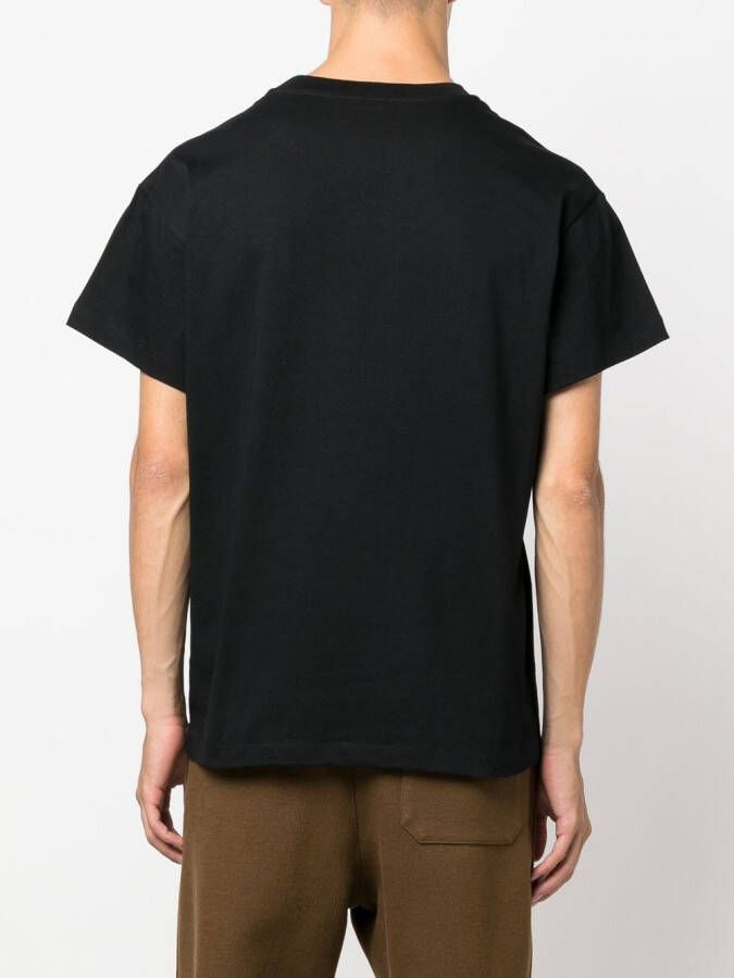 Jil Sander Set van drie T-shirts Zwart