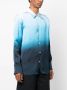 Jil Sander Shirt met kleurverloop Blauw - Thumbnail 3