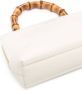 Jil Sander Shopper met bamboe handgreep Beige - Thumbnail 4