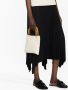 Jil Sander Shopper met bamboe handgreep Wit - Thumbnail 3