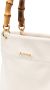 Jil Sander Shopper met bamboe handgreep Wit - Thumbnail 5