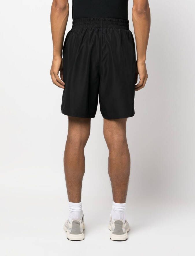 Jil Sander Shorts met elastische taille Zwart