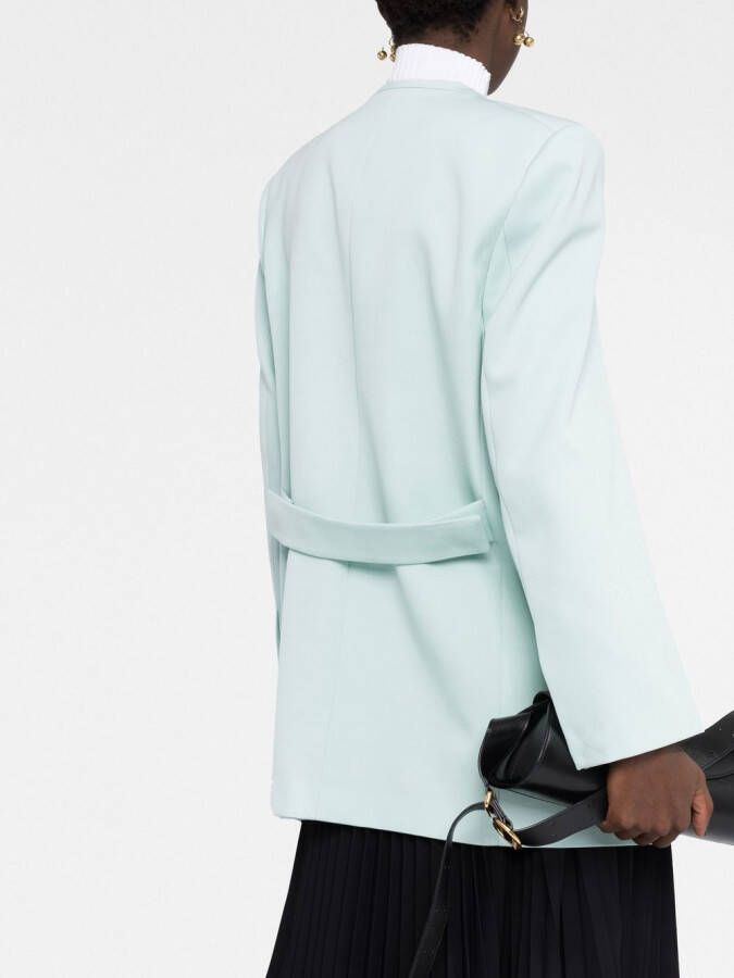 Jil Sander Blazer met enkele knoop Groen