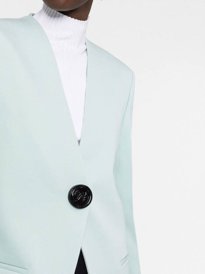 Jil Sander Blazer met enkele knoop Groen