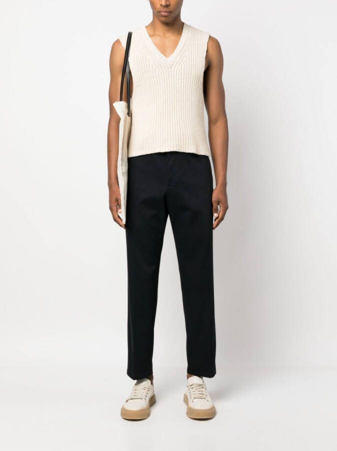 Jil Sander Straight broek Blauw