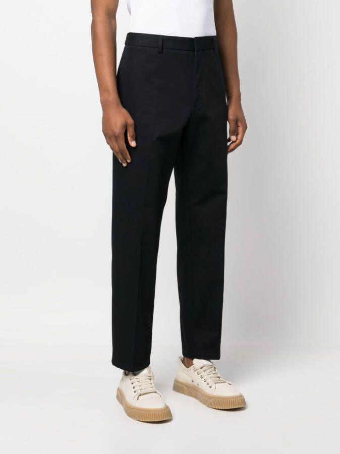 Jil Sander Straight broek Blauw