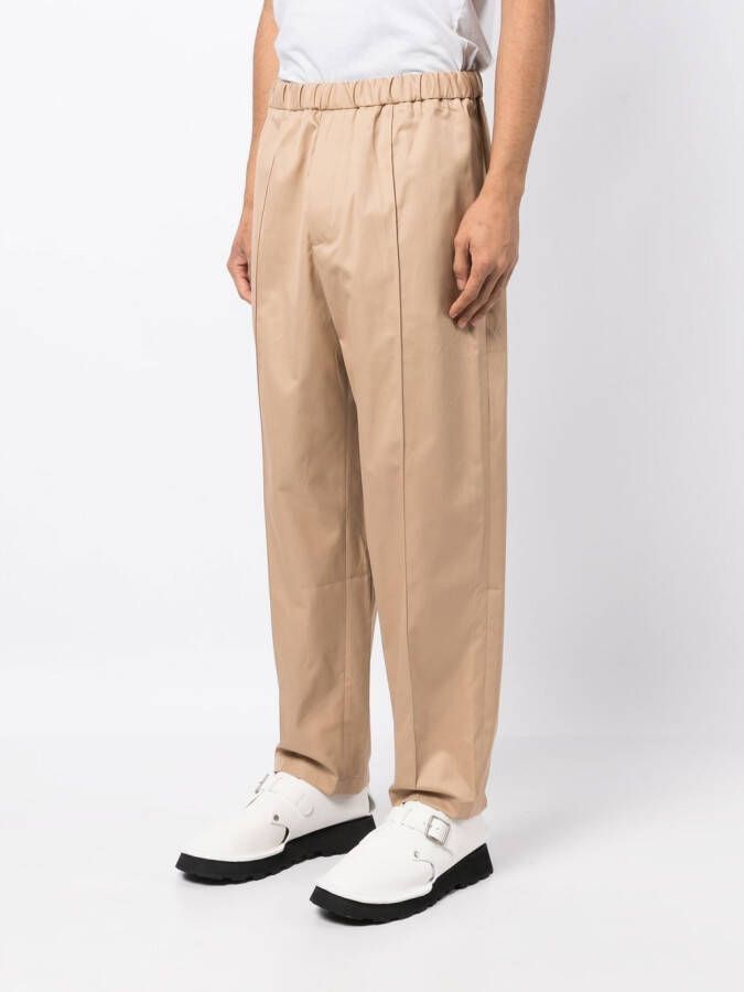 Jil Sander Straight broek Bruin