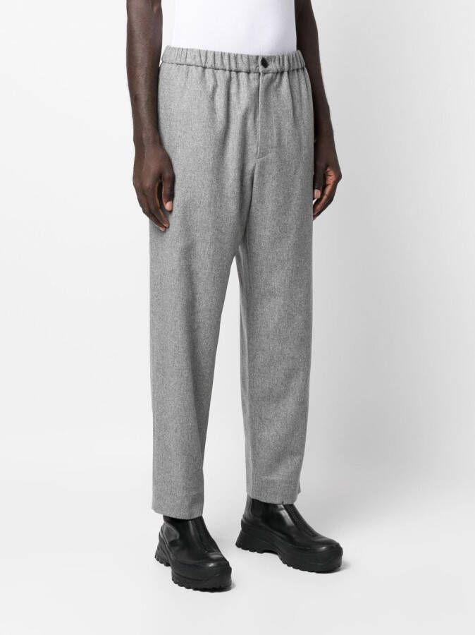 Jil Sander Straight broek Grijs
