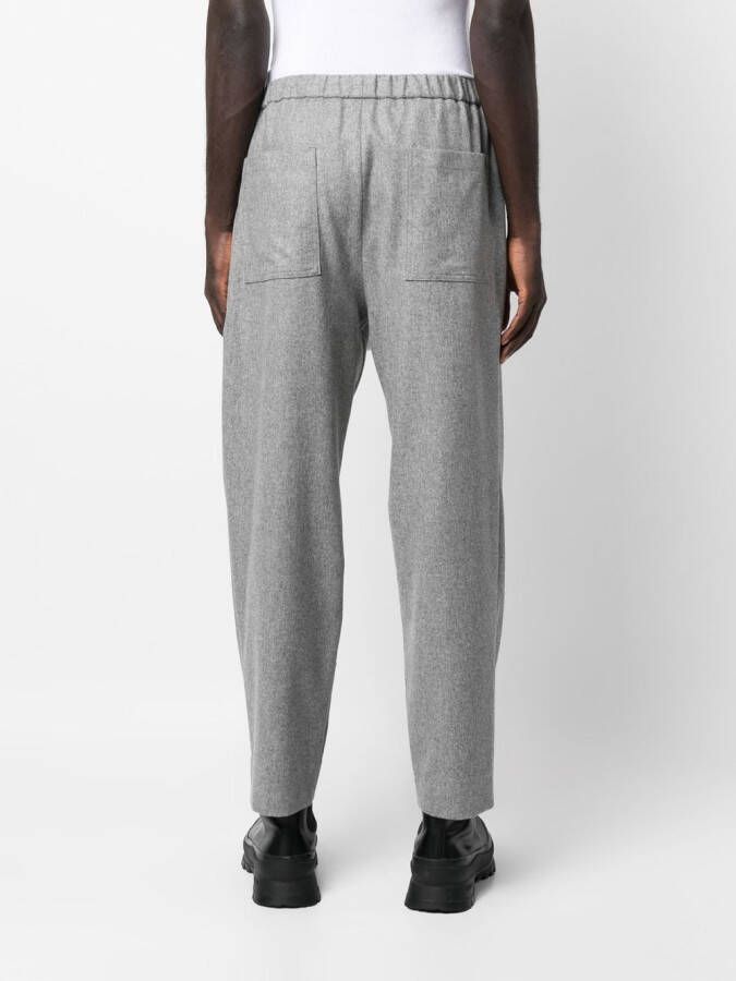 Jil Sander Straight broek Grijs