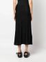 Jil Sander Straight midi-rok Zwart - Thumbnail 4