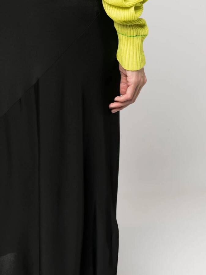 Jil Sander Straight midi-rok Zwart