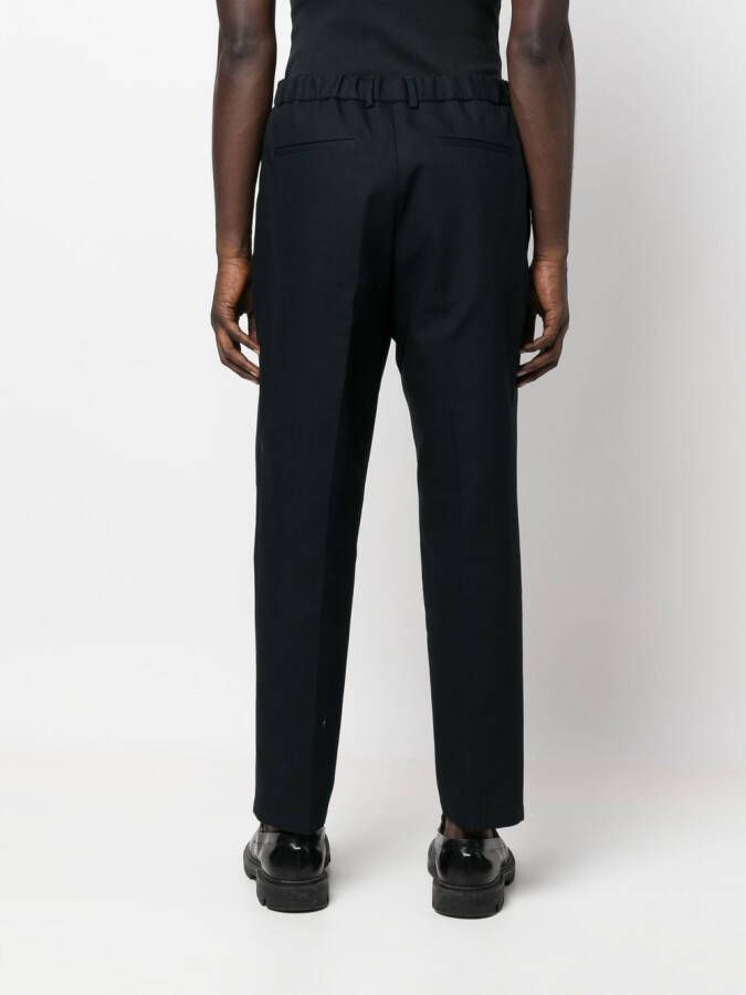 Jil Sander Straight pantalon Blauw