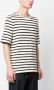 Jil Sander Gestreept T-shirt Beige - Thumbnail 3