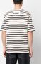 Jil Sander Gestreept T-shirt Beige - Thumbnail 4