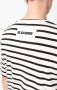 Jil Sander Gestreept T-shirt Beige - Thumbnail 5
