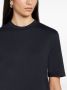 Jil Sander T-shirt met logoplakkaat Blauw - Thumbnail 4