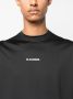 Jil Sander T-shirt met logoprint Zwart - Thumbnail 5