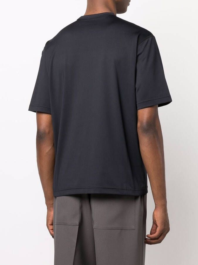 Jil Sander T-shirt met logoprint Zwart