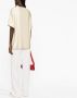 Jil Sander T-shirt met ronde hals Beige - Thumbnail 4