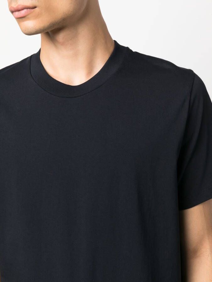 Jil Sander T-shirt met ronde hals Blauw