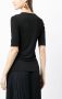 Jil Sander T-shirt met ronde hals Zwart - Thumbnail 4
