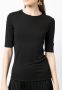 Jil Sander T-shirt met ronde hals Zwart - Thumbnail 5