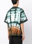 Jil Sander T-shirt met tie-dye print Groen - Thumbnail 4