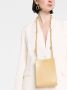Jil Sander Tangle crossbodytas met krokodillenleer-effect Geel - Thumbnail 3