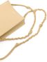 Jil Sander Tangle crossbodytas met krokodillenleer-effect Geel - Thumbnail 5