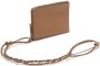 Jil Sander Tangle leren paspoorthoes Bruin - Thumbnail 2