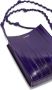 Jil Sander Tangle leren schoudertas Paars - Thumbnail 3