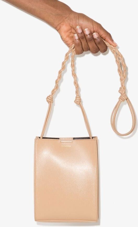 Jil Sander Tangle schoudertas Beige