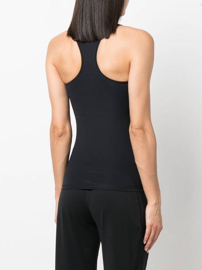 Jil Sander Tanktop met logoprint Zwart