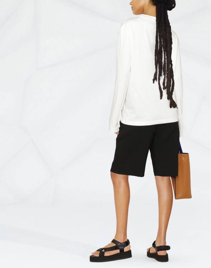 Jil Sander Top met lange mouwen Wit
