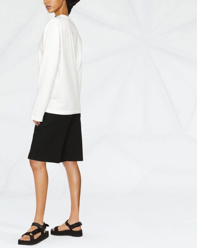 Jil Sander Top met lange mouwen Wit