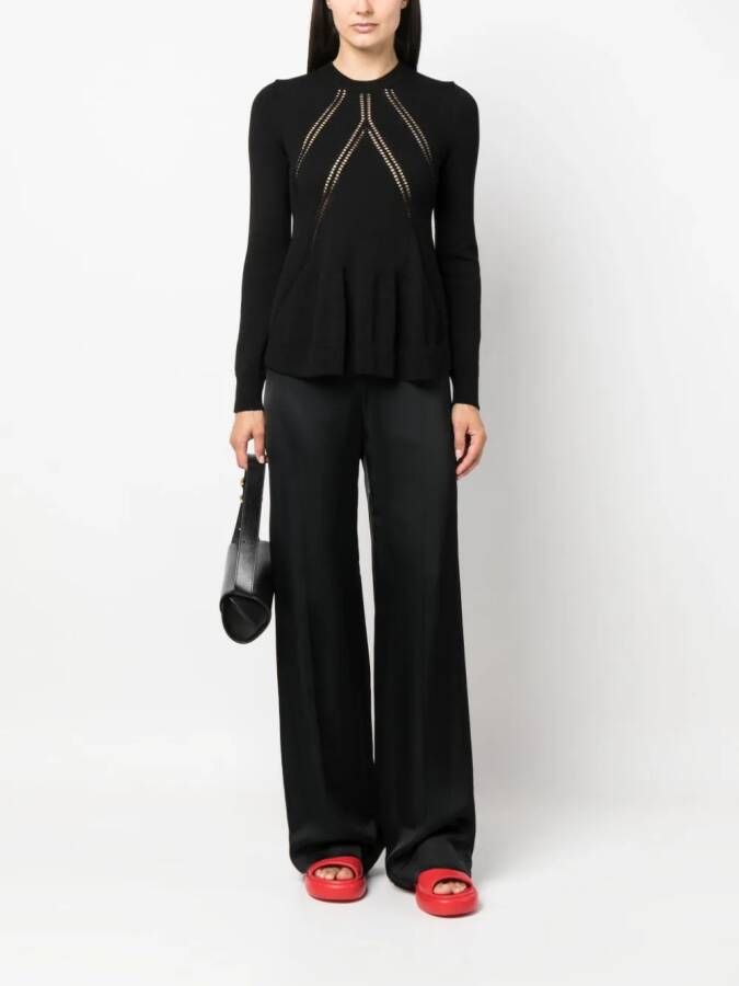 Jil Sander Top met lange mouwen Zwart