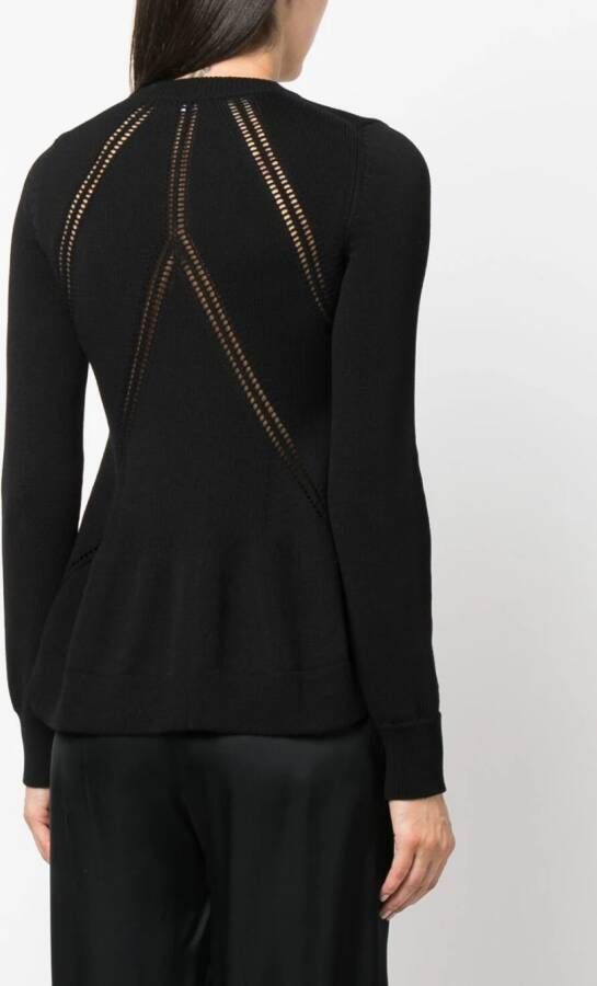 Jil Sander Top met lange mouwen Zwart