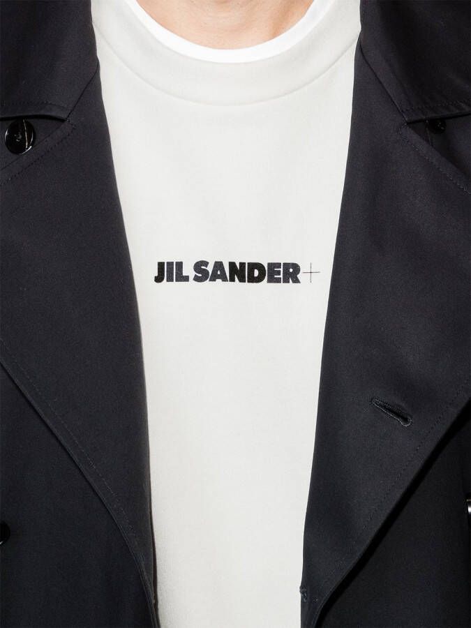 Jil Sander Trui met logoprint Wit