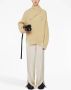Jil Sander Trui met omgeslagen hals Beige - Thumbnail 2