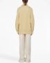 Jil Sander Trui met omgeslagen hals Beige - Thumbnail 4