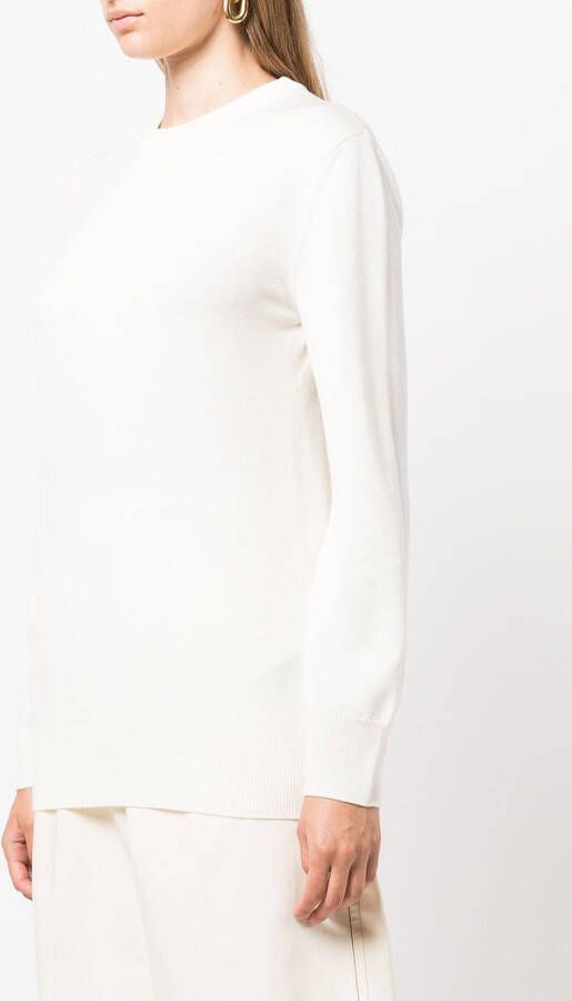 Jil Sander Trui met ronde hals Groen
