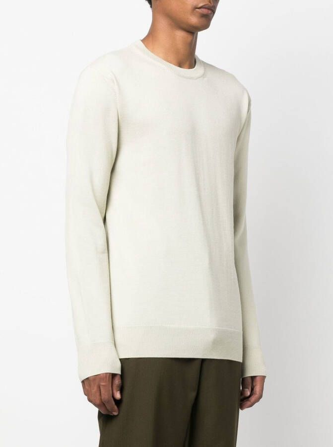 Jil Sander Trui met ronde hals Beige