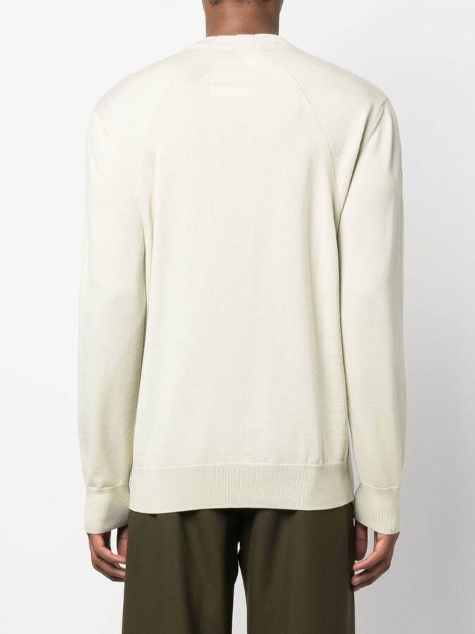 Jil Sander Trui met ronde hals Beige