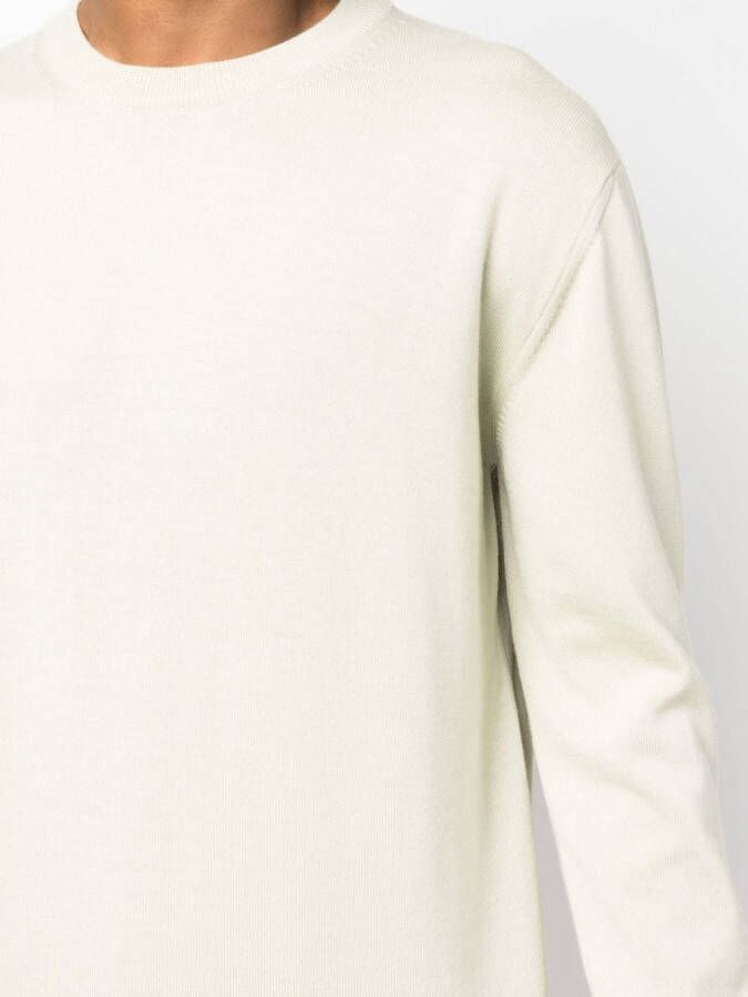 Jil Sander Trui met ronde hals Beige