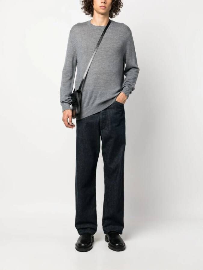 Jil Sander Trui met ronde hals Grijs