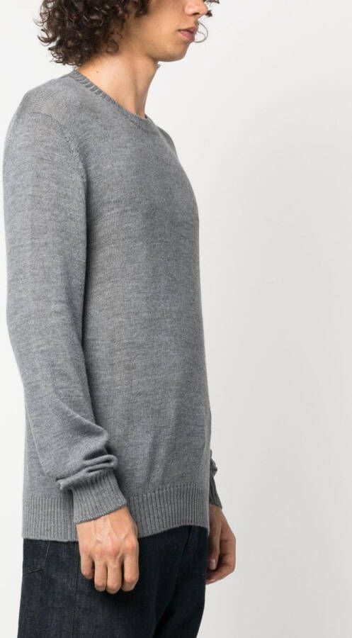Jil Sander Trui met ronde hals Grijs