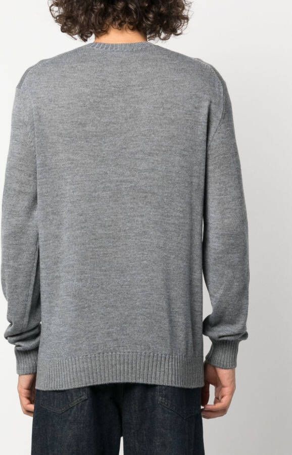 Jil Sander Trui met ronde hals Grijs