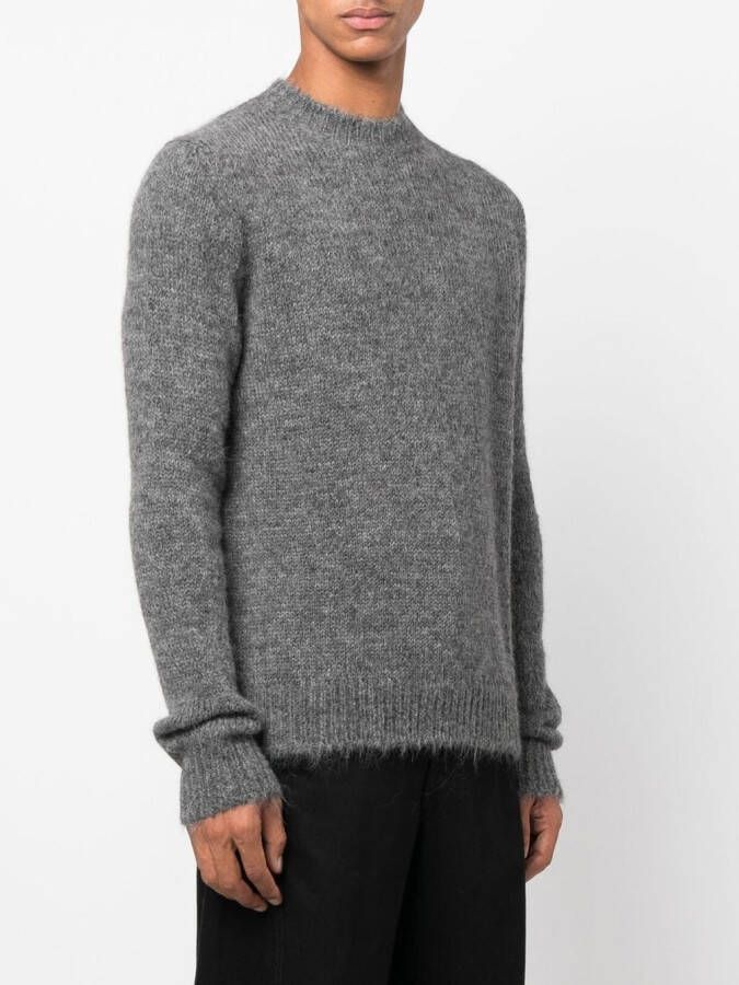 Jil Sander Trui met ronde hals Grijs