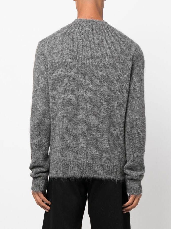 Jil Sander Trui met ronde hals Grijs