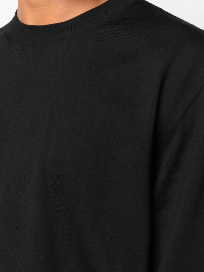 Jil Sander Trui met ronde hals Zwart